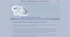 Desktop Screenshot of missionhillpersians.com